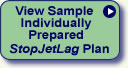 StopJetLag Plan Sample