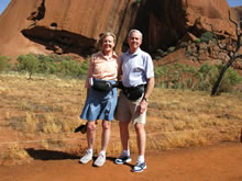 Photo of Rosie and Ladd Jones in Australia
